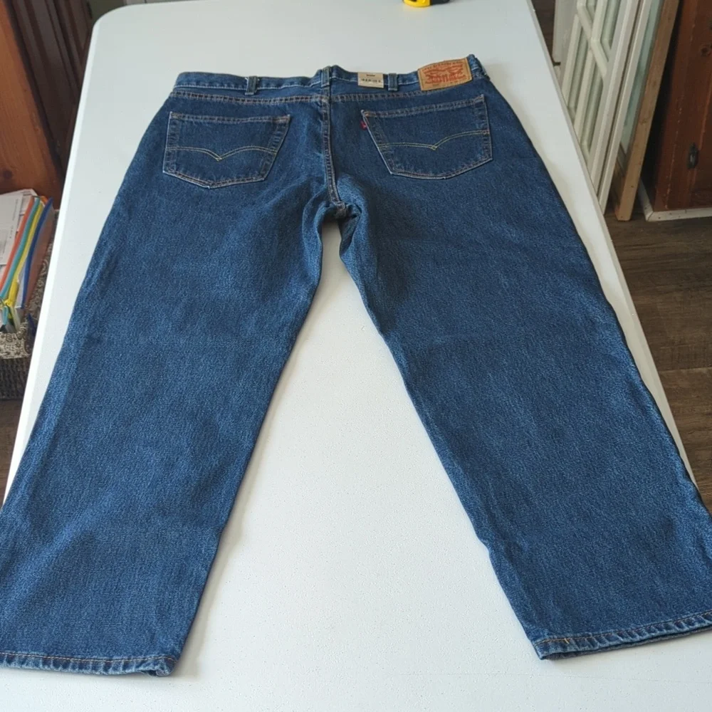 Levi's 550 Relaxed Fit Blue Jeans 38 X 30 New With Tags!!!